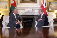 Prime Minister Keir Starmer meets King of Jordan Abdullah II