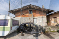 Milano - Il campo rom di via Bonfadini