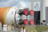Artemis2 MoonRocket Core Stage Arrives at Kennedy Space Center