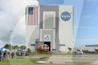 Artemis2 MoonRocket Core Stage Arrives at Kennedy Space Center