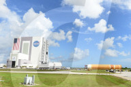 Artemis2 MoonRocket Core Stage Arrives at Kennedy Space Center