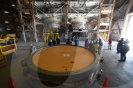 Artemis2 MoonRocket Core Stage Arrives at Kennedy Space Center