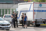 Milano - Sgombero del Campo nomadi regolare di Via Bonfadini