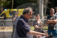 Barcelona - Presentation of the Catalonia Diada demonstration