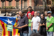 Barcelona - Presentation of the Catalonia Diada demonstration