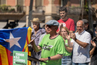 Barcelona - Presentation of the Catalonia Diada demonstration