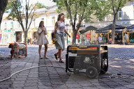Diesel generators become a part of Ukrainian landscape