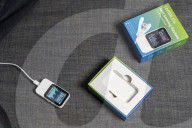 Anti-snoring device uses a tongue muscles trainer