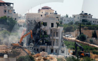 Israeli army demolish West Bank house 