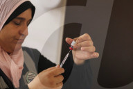 Palestinian children vaccinations