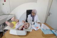 Palestinian children vaccinations