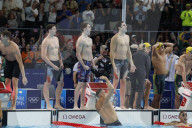 Team USA wins men's 4x100-meter freestyle swim at Paris Olympics