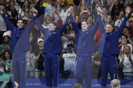 Team USA wins men's 4x100-meter freestyle swim at Paris Olympics
