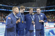Team USA wins men's 4x100-meter freestyle swim at Paris Olympics