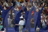 Team USA wins men's 4x100-meter freestyle swim at Paris Olympics