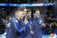 Team USA wins men's 4x100-meter freestyle swim at Paris Olympics