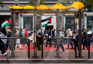 Anti Israel protest leads to vandalism in downtown San Francisco