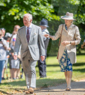 King Charles at Sandringham church service