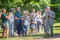 King Charles at Sandringham church service