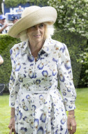 Queen Camilla at Ascot races