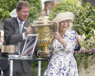 Queen Camilla at Ascot races