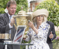 Queen Camilla at Ascot races