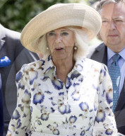 Queen Camilla at Ascot races