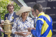 Queen Camilla at Ascot races