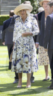 Queen Camilla at Ascot races
