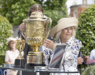 Queen Camilla at Ascot races