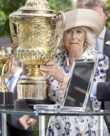 Queen Camilla at Ascot races