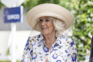 Queen Camilla at Ascot races