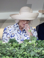 Queen Camilla at Ascot races