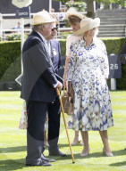 Queen Camilla at Ascot races