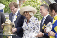 Queen Camilla at Ascot races