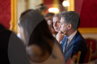 Energy Secretary Ed Miliband hosts a climate crisis roundtable