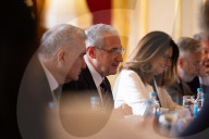 Energy Secretary Ed Miliband hosts a climate crisis roundtable