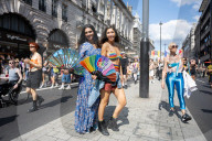 Trans Pride in London, Piccadilly, London, UK.