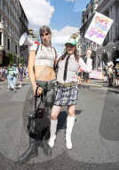 Trans Pride in London, Piccadilly, London, UK.
