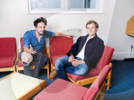 Dudley Hinton and Sebastian Armesto of Simple8 theatre companyDudley Hinton and Sebastian Armesto of Simple8 theatre company