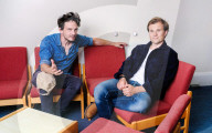 Dudley Hinton and Sebastian Armesto of Simple8 theatre companyDudley Hinton and Sebastian Armesto of Simple8 theatre company