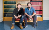 Dudley Hinton and Sebastian Armesto of Simple8 theatre companyDudley Hinton and Sebastian Armesto of Simple8 theatre company