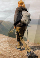 Exoskeleton trousers for hikers