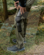 Exoskeleton trousers for hikers
