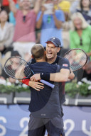 Murray saves five match points to keep career alive in Olympic doubles