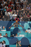 Simone Biles returns to Olympics as the circus screams on around her