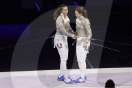 Manon Apithy-Brunet wins gold in fencing at Paris Olympics