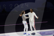 Manon Apithy-Brunet wins gold in fencing at Paris Olympics