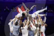 Manon Apithy-Brunet wins gold in fencing at Paris Olympics