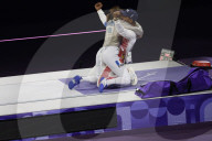 Manon Apithy-Brunet wins gold in fencing at Paris Olympics
